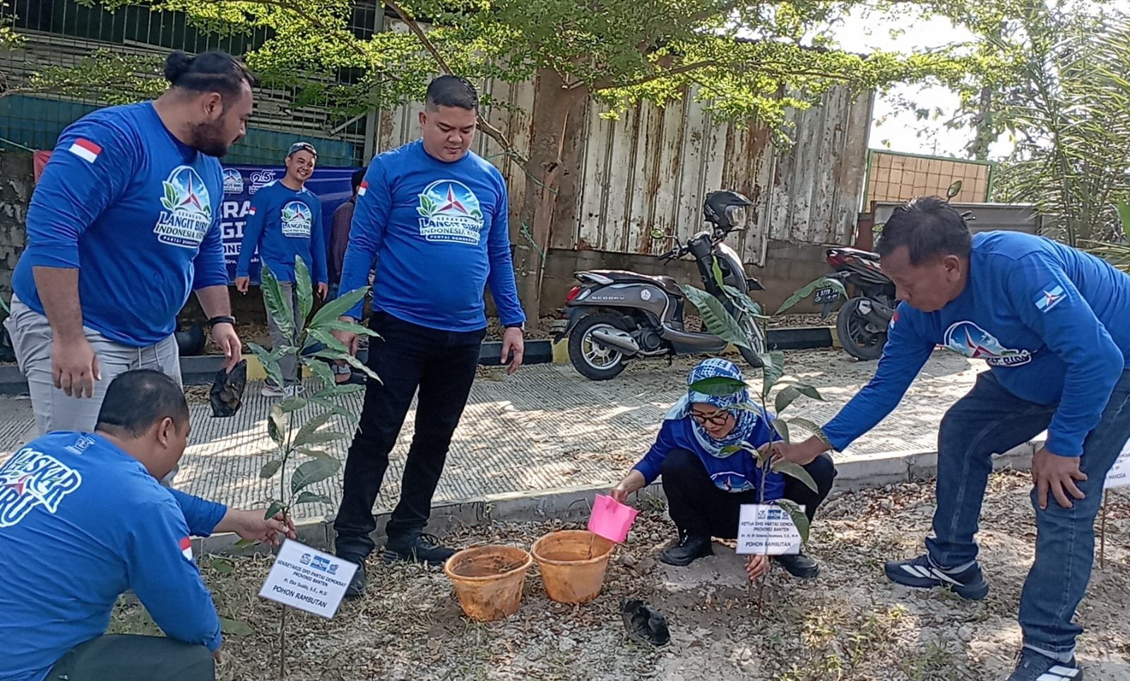 Demokrat Cilegon dan Banten Gelar Aksi Lingkungan, Dukung Program Indonesia Asri