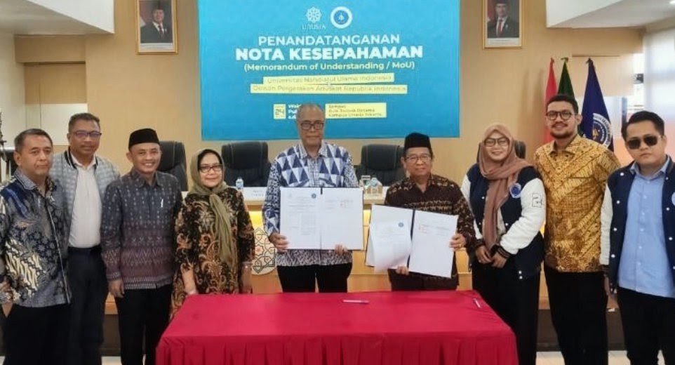 DePA-RI dan UNUSIA Tandatangani MoU Pendidikan Khusus Profesi Advokat