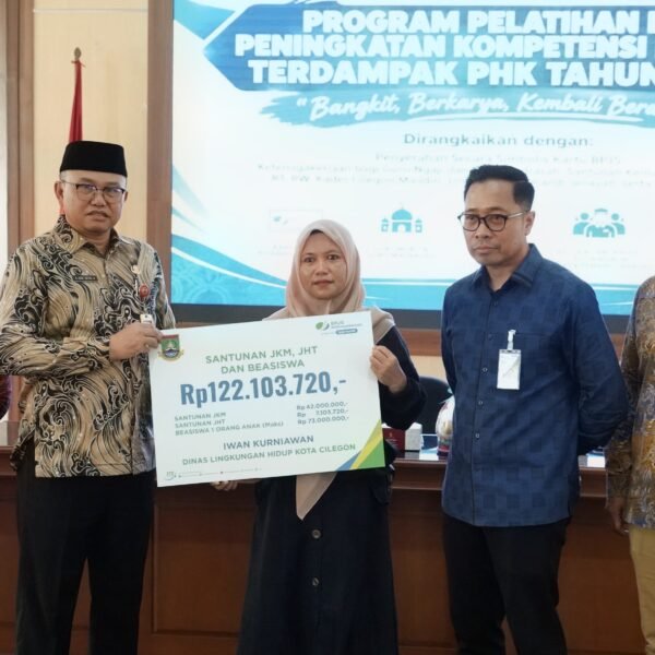 Disnaker Cilegon Gelar Pelatihan Vokasi Perdana untuk 188 Korban PHK