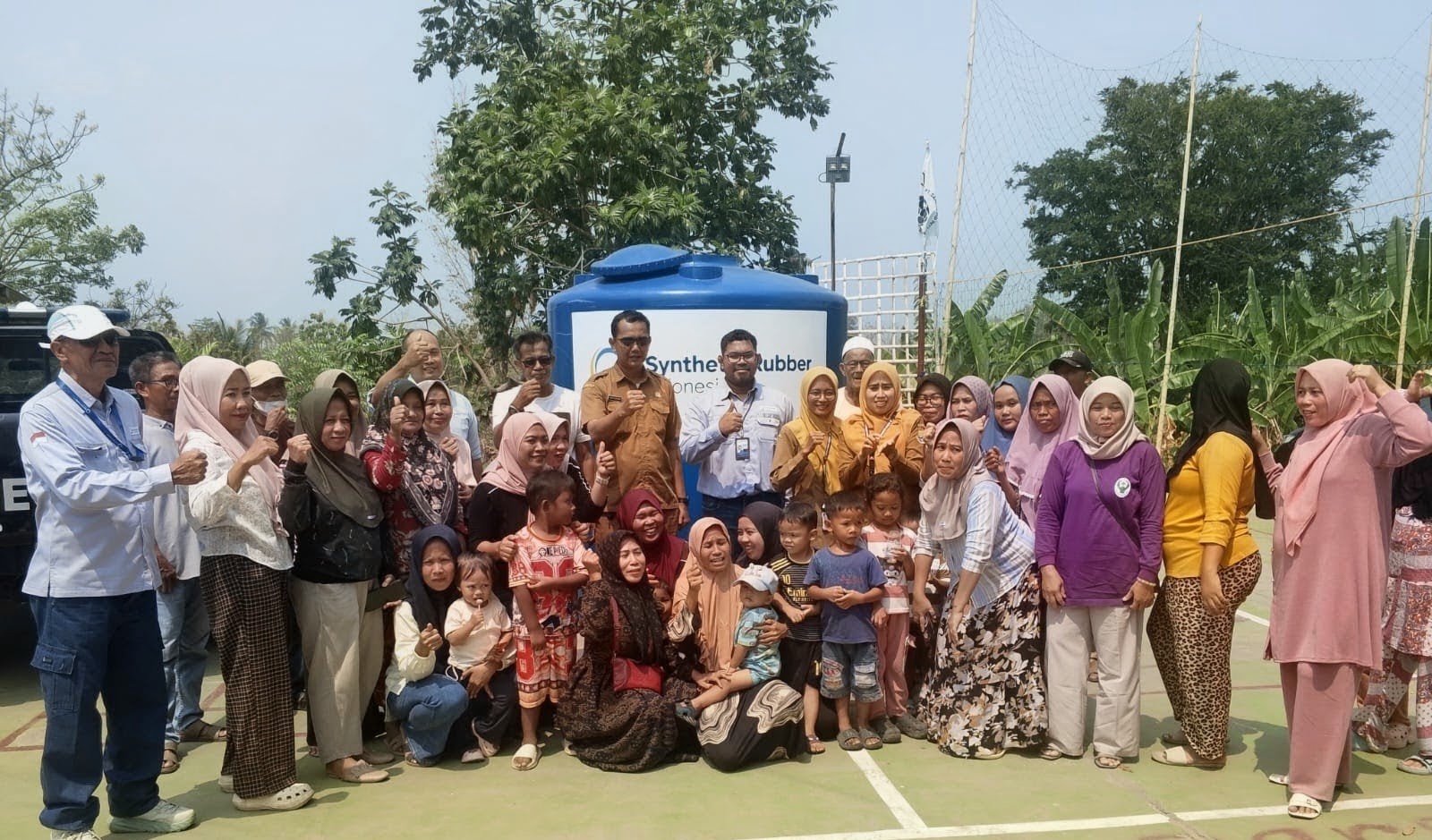 Distribusikan Torn, Wakil Ketua DPRD Cilegon Apresiasi Langkah PT SRI Atasi Persoalan Lingkungan