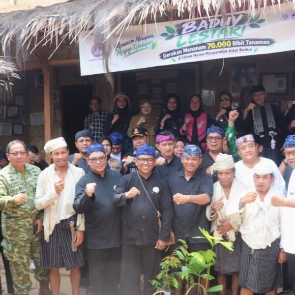 Gerakan Baduy Lestari, PUB dan Pemprov Banten Tanam 70 Ribu Bibit Pohon